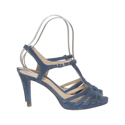 Sandaletten (Blauw) van Unisa Leer