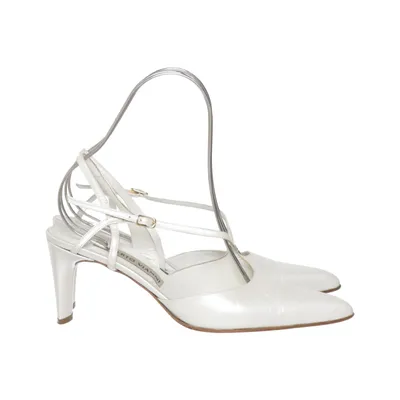 High heels (White) from Roberto Vianni Leather