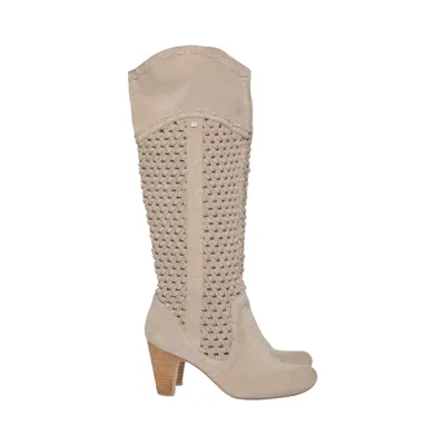 Bottes (Beige) de Jette Joop Cuir