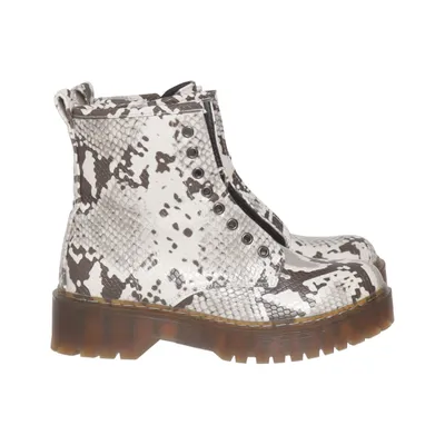 Bottes à lacets (Gris, Noir, Blanc) de Claudia Ghizzani Cuir