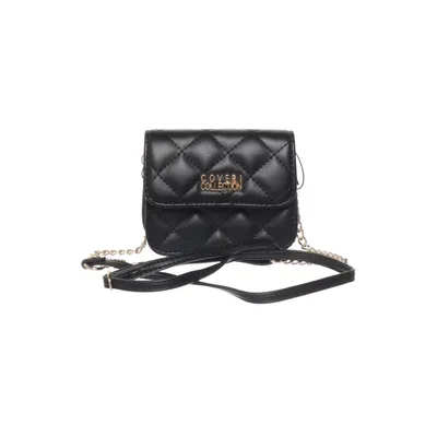 Axelremsväska (Svart) från Coveri Collection Polyester, Polyuretan