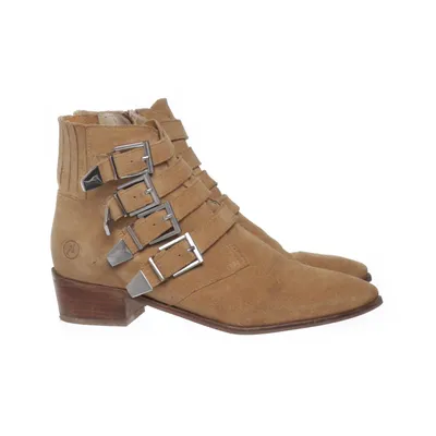 Støvletter (Beige) fra Bronx Ruskind