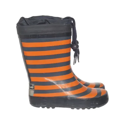 Rubber boots (Black, Orange) from Playshoes