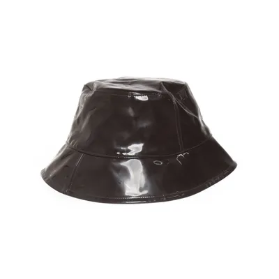 Bucket hat (Bruin) van Weekday