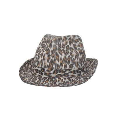 Fedorahatt (Brun, Svart, Vit) Polyester