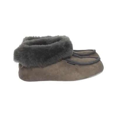 Slippers (Brown, Gray) from Shepherd Leather, Wool