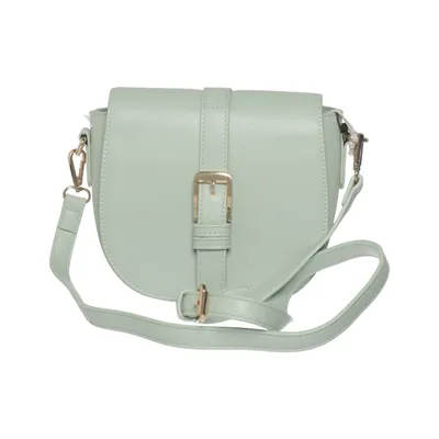 Shoulder-bag (Green) from Usha Polyester, Polyurethane