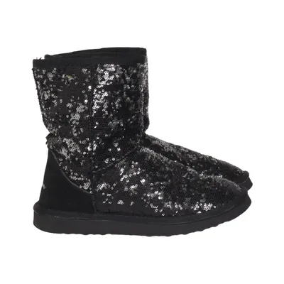 Boots (Black, Silver) from Ella Cruz