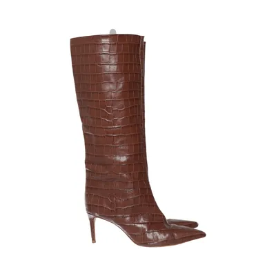 Bottes (Marron) de Schutz Cuir