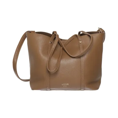 Handbag (Beige) from Lycke Oslo