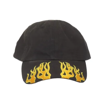 Baseball cap (Black, Yellow) from 032c Cotton