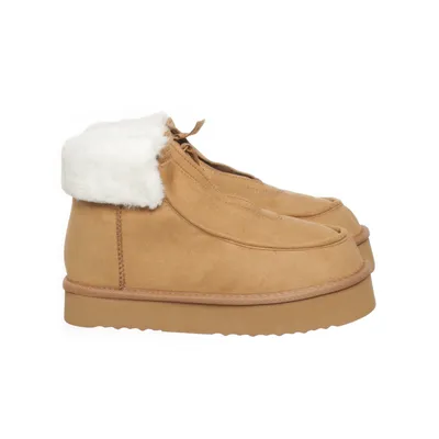 Ankelstøvler (Beige) fra NLY