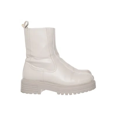 Ankle boots (White) from Oxmox