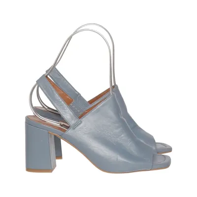 Sandales à talons hauts (Bleu) de Topshop Cuir