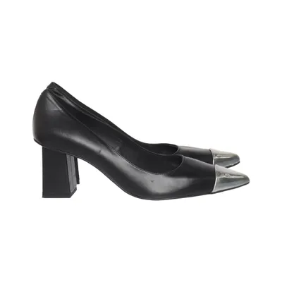 Pumps (Black, Silver) from KMB Leather