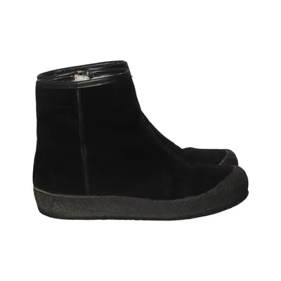 Boots (Svart) Päls, Mocka