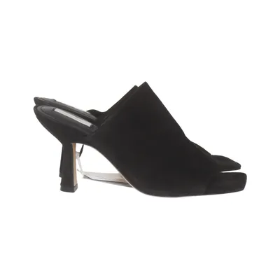 Mules (Black) from H&M Leather