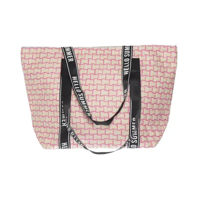 Sac de plage (Rose, Beige) de Angelina