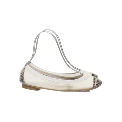 Ballerinaskor (Vit, Flerfärgad) från Stylesnob