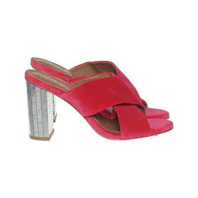 Mules (Rose) de Lola Cruz Cuir