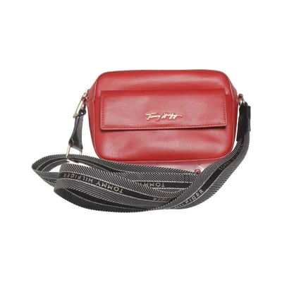 Shoulder-bag (Red, Black) from Tommy Hilfiger Polyurethane