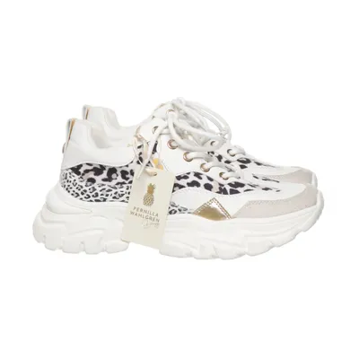 Sneakers (Wit, Meerkleurig) van Pernilla Wahlgren Design Imitatieleer