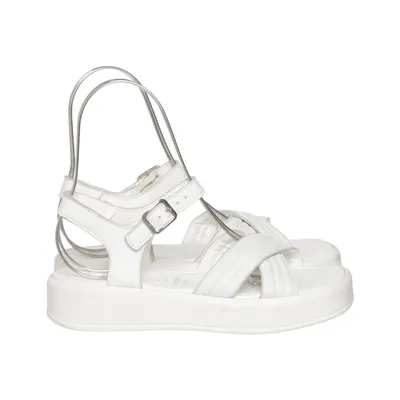 Sandals (White) from Marco Tozzi Leather