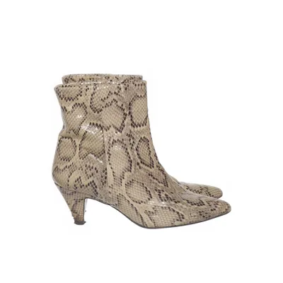 Laarzen met hak (Beige, Zwart) van Ivylee