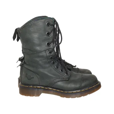 Bottes à lacets (Noir) de Dr. Martens Cuir