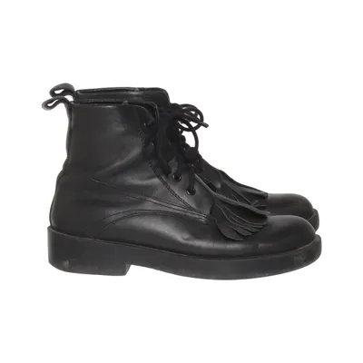 Laced boots (Black) from Gram Leather