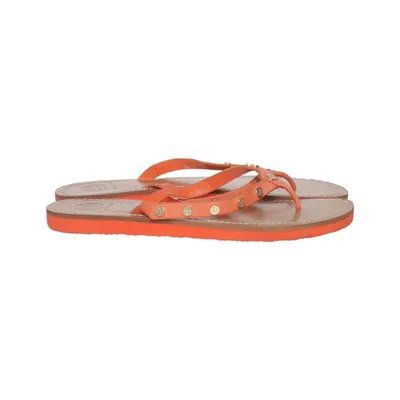 Klipklappere (Orange, Brun) fra Tory Burch Læder