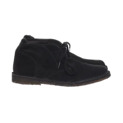 Laced boots (Black) from Rizzo Suede
