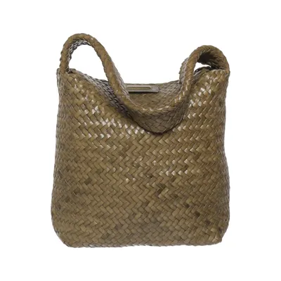 Handväska (Grön) från Massimo Dutti