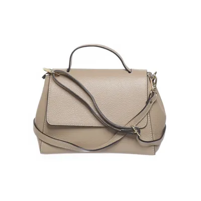 Shoulder-bag (Beige) from Borse in Pelle Leather