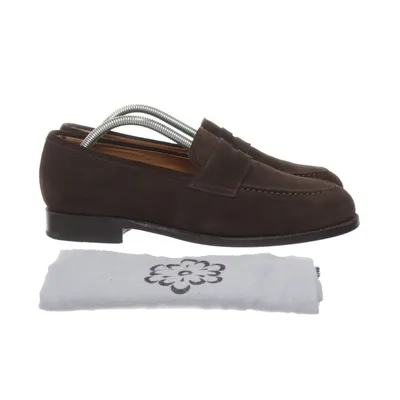 Loafers (Brown) from Morjas Leather