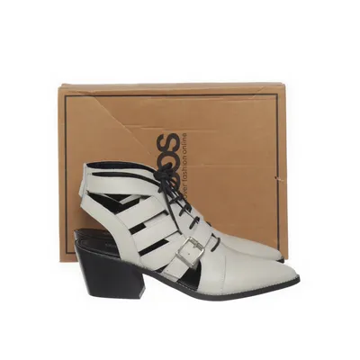 Sandales à talons hauts (Blanc, Noir) de ASOS Shoes