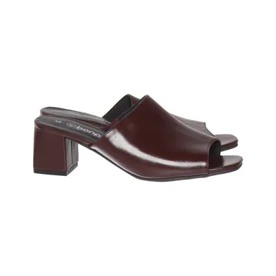 Mules (Brown) from Bonprix Leather