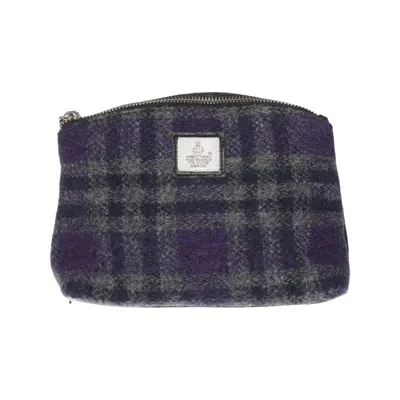 Necessär (Lila, Grå, Svart) från Harris Tweed