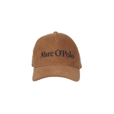 Honkbalpet (Bruin) van Marc O'Polo Katoen, Lyocell, Viscose