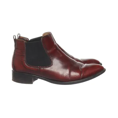 Ankle boots (Red, Black) from Gabor Faux leather