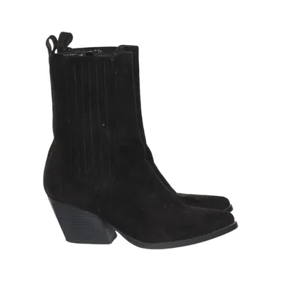 Ankle boots (Black) from Krush