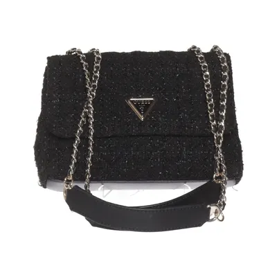 Schoudertas (Zwart) van Guess Polyester, Wol
