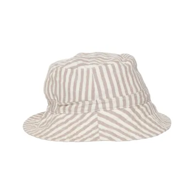 Bucket hat (Beige, Wit) van Garbo & Friends Katoen