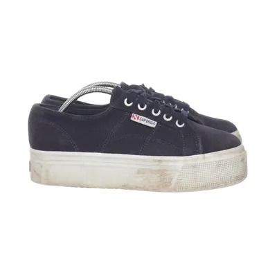 Sneakers (Blå) från Superga Skinn