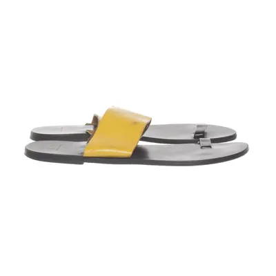 Teenslippers (Geel, Zwart) van LH by La Halle Leer