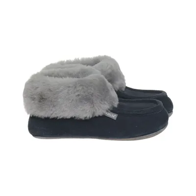 Slippers (Blue, Gray) from Axelda Leather