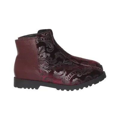 Bottines Chelsea (Violet, Noir) de VitaForm Cuir