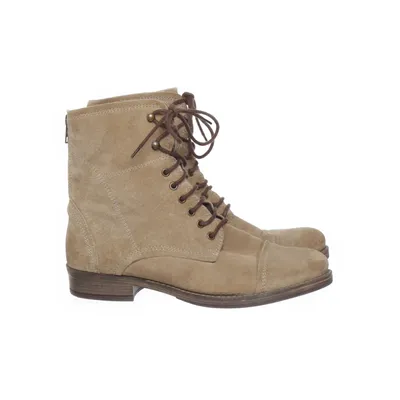 Laced boots (Beige) from Manfield Leather