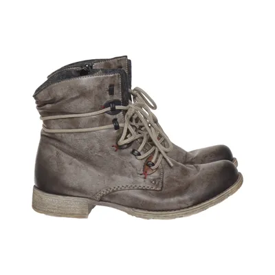 Schnürstiefel (Grau) von Rieker Leder
