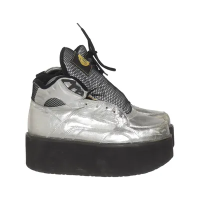 Schnürstiefel (Silber, Schwarz) von Buffalo